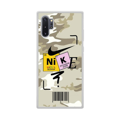 Nike Chemical Formula Samsung Galaxy Note 10 Plus Case-Oxvistore