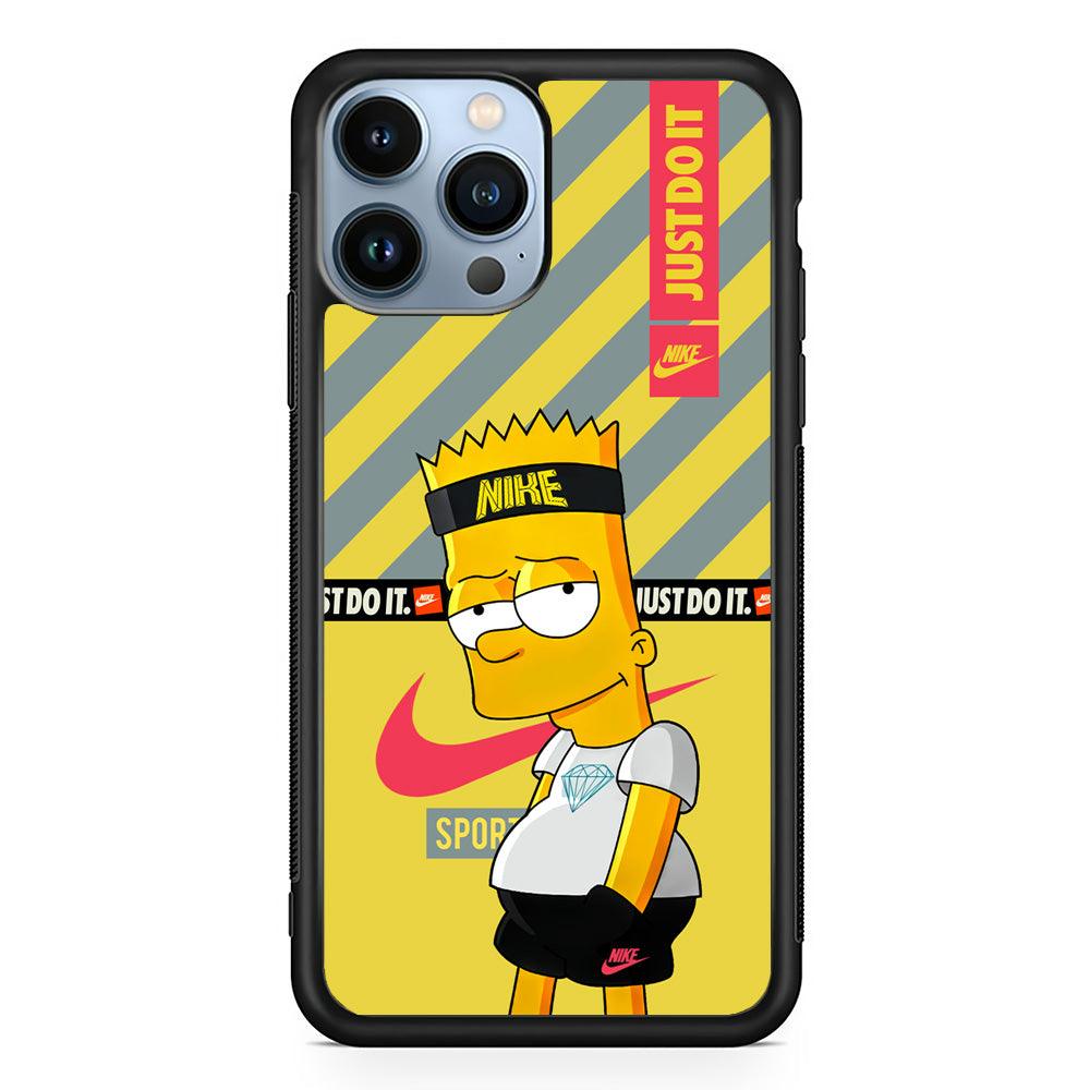 Nike Chill Bart iPhone 14 Pro Max Case-Oxvistore