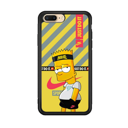 Nike Chill Bart iPhone 8 Plus Case-Oxvistore