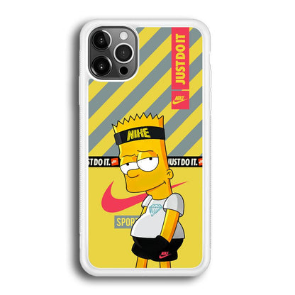 Nike Chill Bart iPhone 12 Pro Max Case-Oxvistore