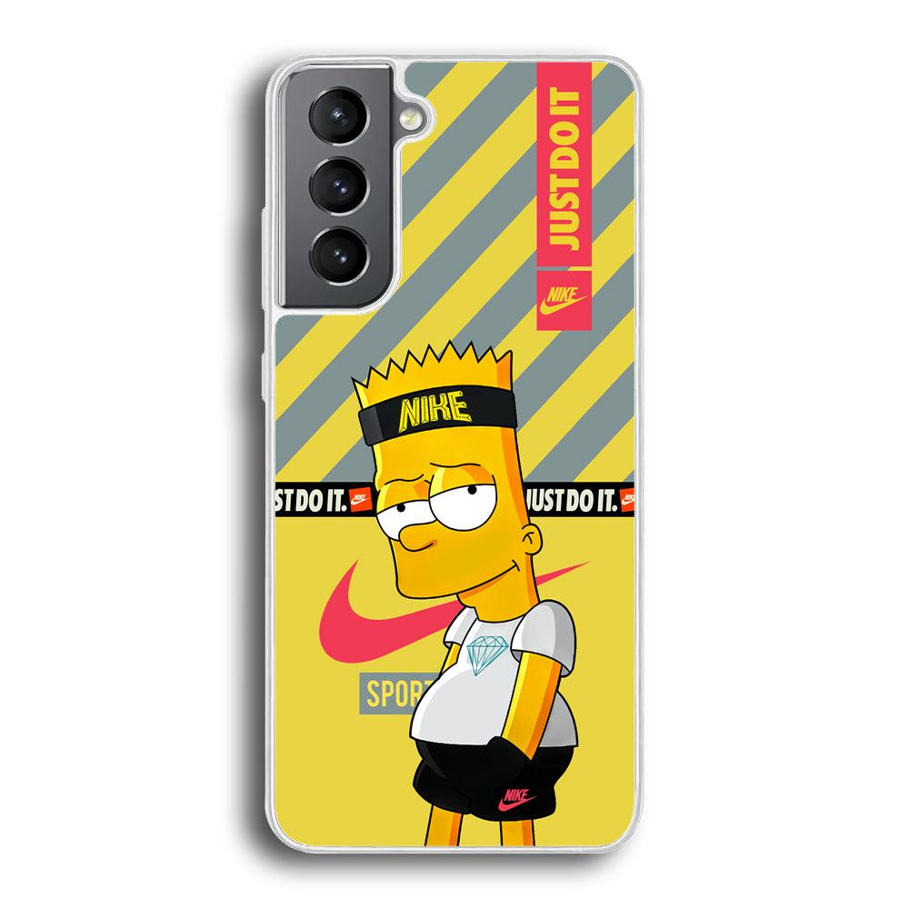 Nike Chill Bart Samsung Galaxy S21 Plus Case-Oxvistore