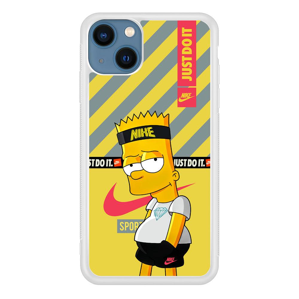 Nike Chill Bart iPhone 15 Plus Case-Oxvistore