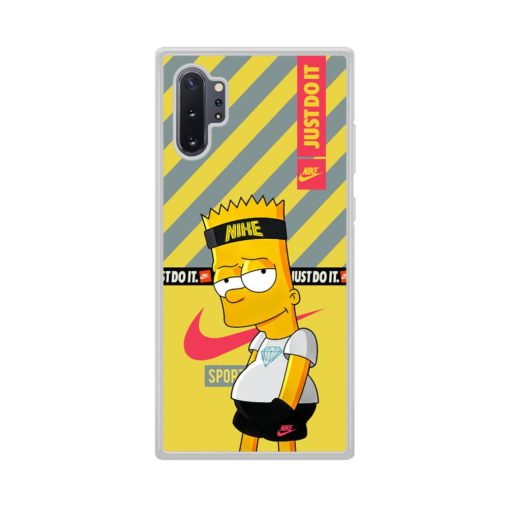 Nike Chill Bart Samsung Galaxy Note 10 Plus Case-Oxvistore