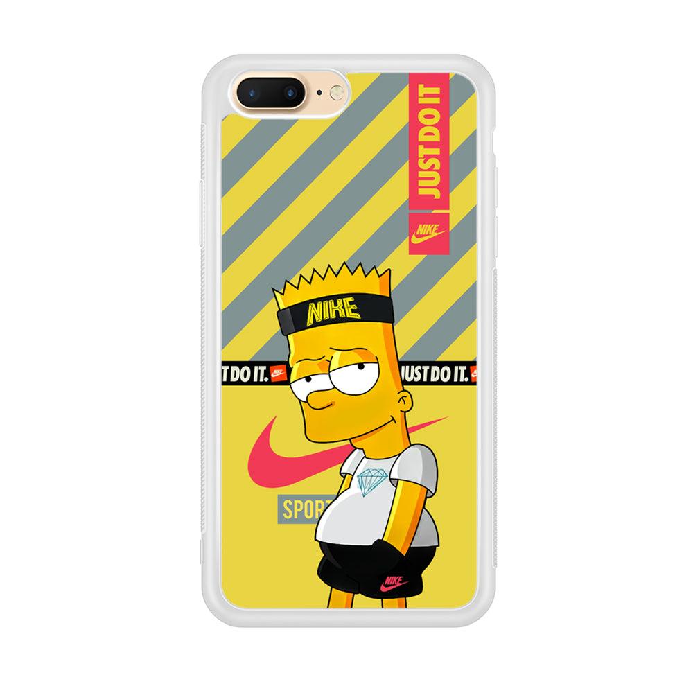 Nike Chill Bart iPhone 8 Plus Case-Oxvistore