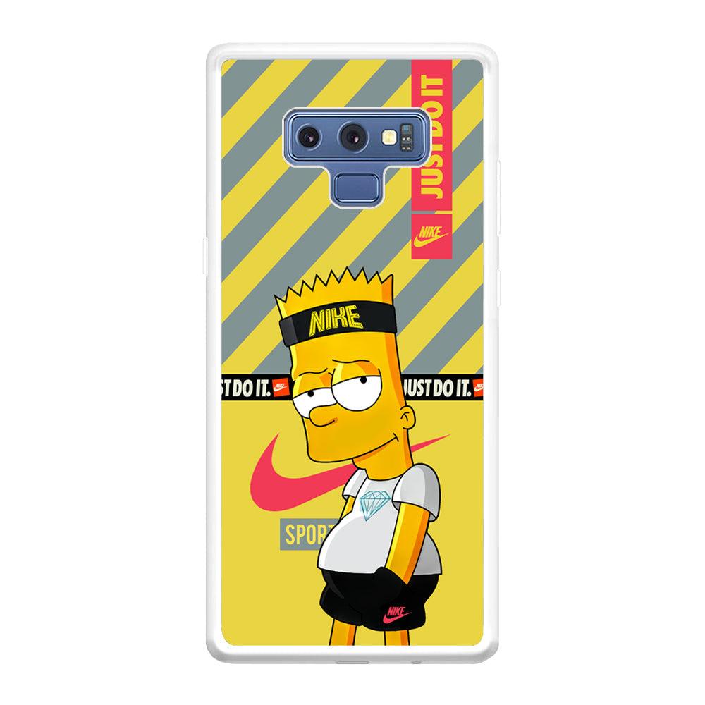 Nike Chill Bart Samsung Galaxy Note 9 Case-Oxvistore