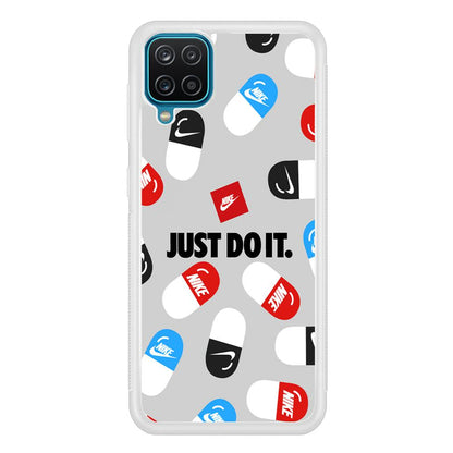 Nike Chill Pill Patern Samsung Galaxy A12 Case-Oxvistore