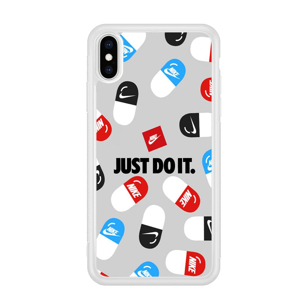 Nike Chill Pill Patern iPhone X Case-Oxvistore