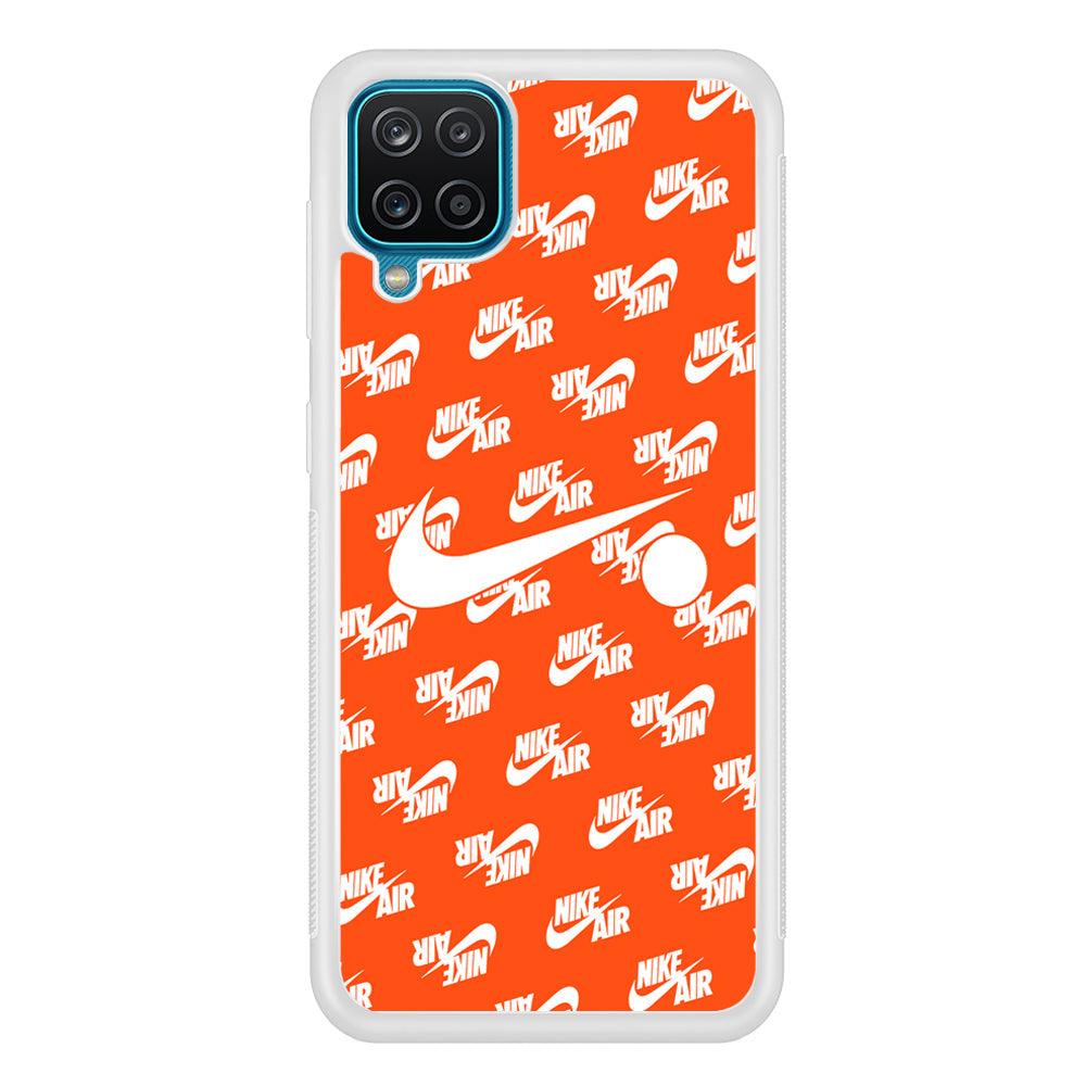 Nike Citrus Theme Samsung Galaxy A12 Case-Oxvistore