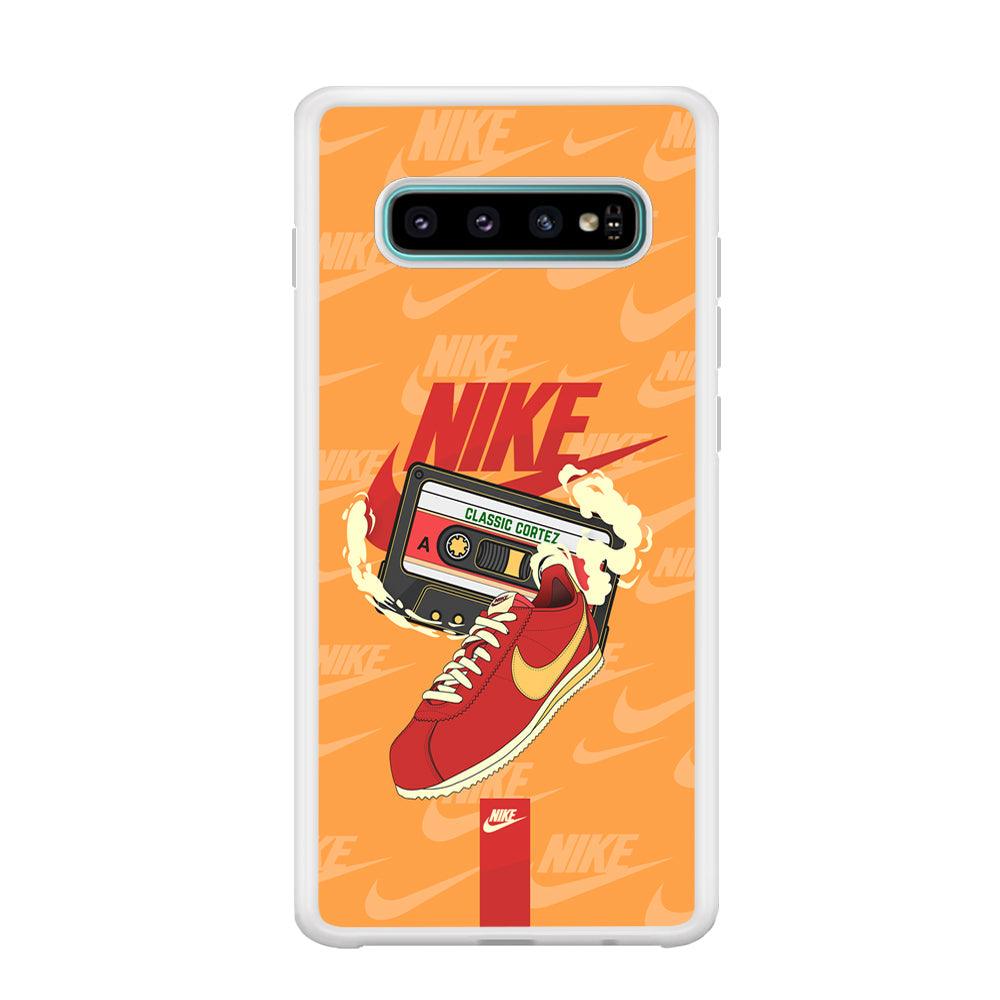 Nike Classic Stride Samsung Galaxy S10 Plus Case-Oxvistore