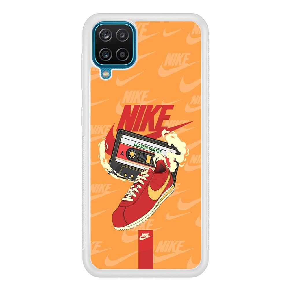 Nike Classic Stride Samsung Galaxy A12 Case-Oxvistore