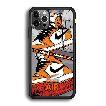 Nike Close Up The Sneaker iPhone 12 Pro Case-Oxvistore