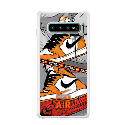 Nike Close Up The Sneaker Samsung Galaxy S10 Case-Oxvistore