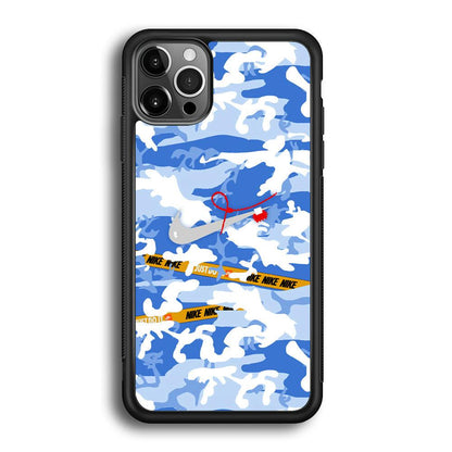 Nike Cloudy Sky Camo iPhone 12 Pro Case-Oxvistore