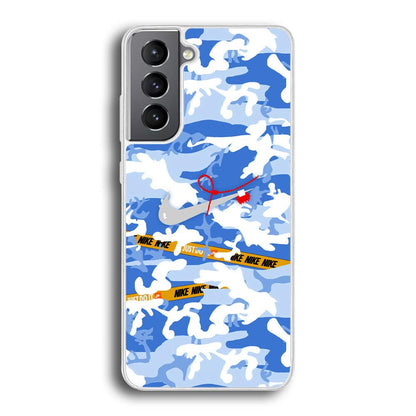 Nike Cloudy Sky Camo Samsung Galaxy S21 Case-Oxvistore