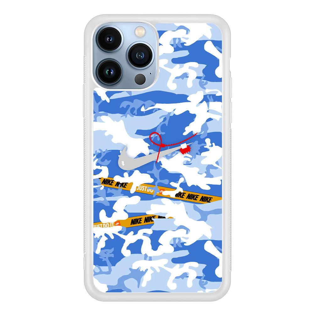 Nike Cloudy Sky Camo iPhone 14 Pro Max Case-Oxvistore