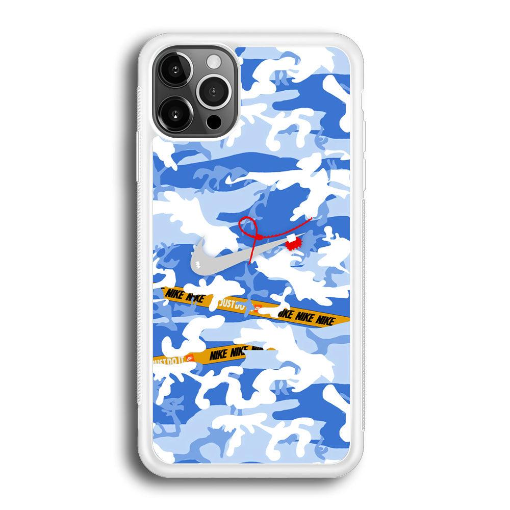 Nike Cloudy Sky Camo iPhone 12 Pro Max Case-Oxvistore