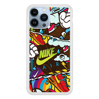 Nike Colorful Imagination iPhone 15 Pro Max Case-Oxvistore