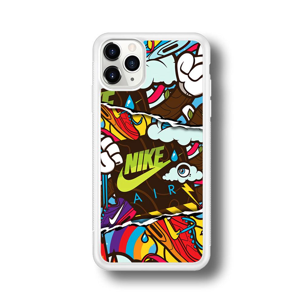 Nike Colorful Imagination iPhone 11 Pro Case-Oxvistore