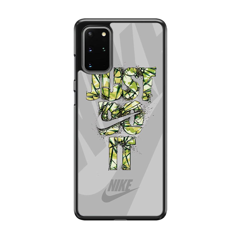 Nike Concrete Ability Samsung Galaxy S20 Plus Case-Rubber Black (2D Case)-Oxvistore