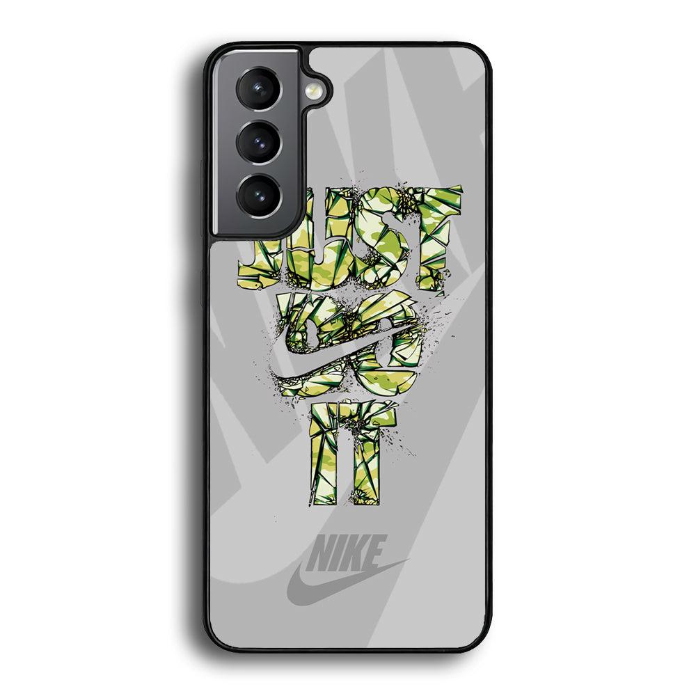 Nike Concrete Ability Samsung Galaxy S22 Case-Rubber Black (2D Case)-Oxvistore