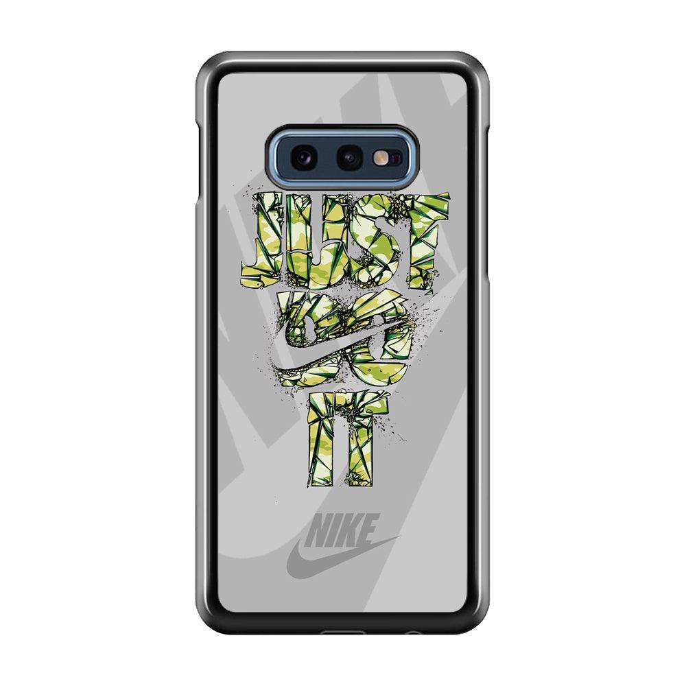 Nike Concrete Ability Samsung Galaxy S10E Case-Rubber Black (2D Case)-Oxvistore