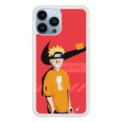 Nike Cover with Naruto iPhone 15 Pro Case-Oxvistore