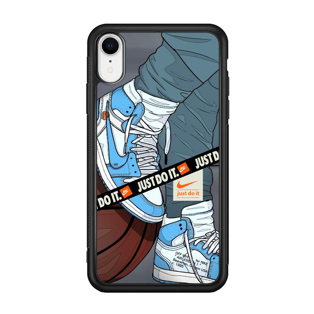 Nike Defining The Finest iPhone XR Case-Rubber Black (2D Case)-Oxvistore