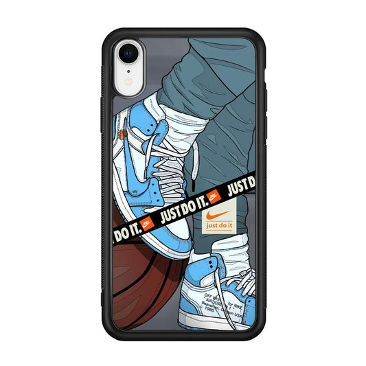 Nike Defining The Finest iPhone XR Case-Rubber Black (2D Case)-Oxvistore
