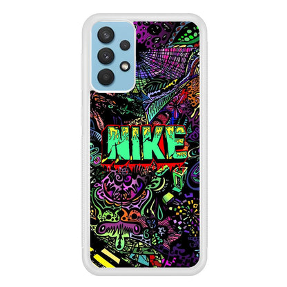 Nike Doodle Drip Colour Samsung Galaxy A32 Case-Oxvistore