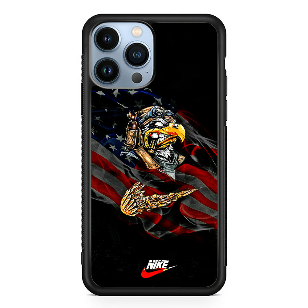 Nike Eagle Flag US 2D Rubber Phone Case