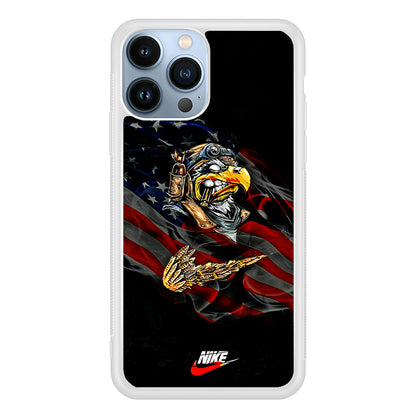 Nike Eagle Flag US 2D Rubber Phone Case