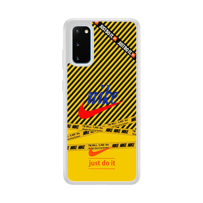 Nike Early Warning System Samsung Galaxy S20 Case-Oxvistore