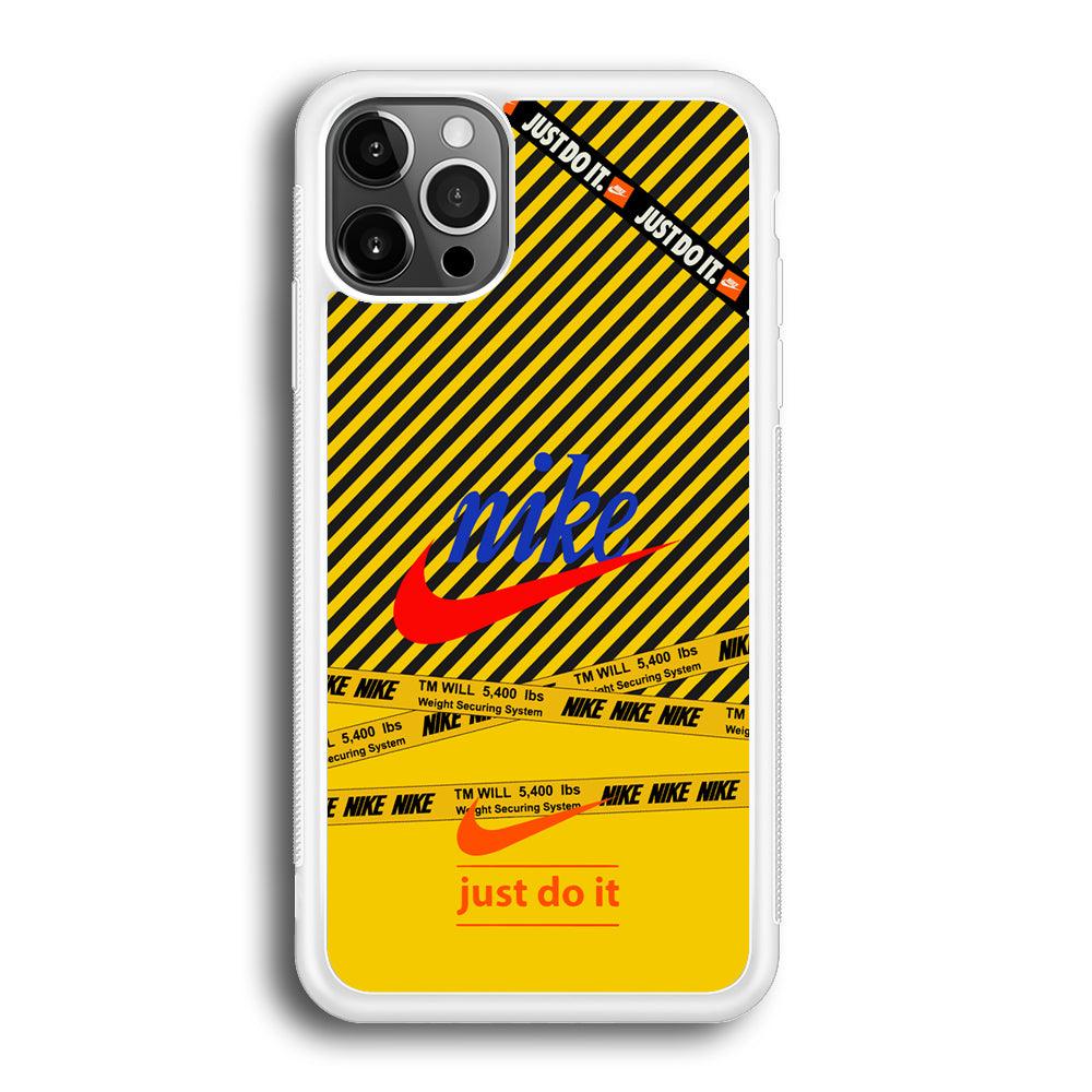 Nike Early Warning System iPhone 12 Pro Max Case-Oxvistore