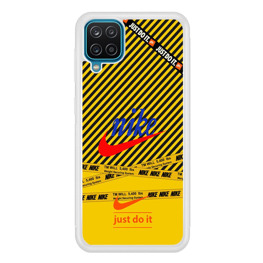 Nike Early Warning System Samsung Galaxy A12 Case-Oxvistore