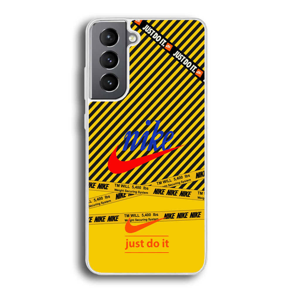 Nike Early Warning System Samsung Galaxy S21 Plus Case-Oxvistore