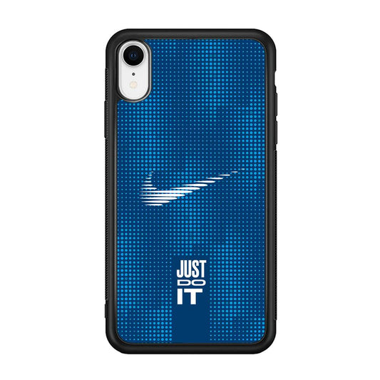Nike Fast and Precise iPhone XR Case-Rubber Black (2D Case)-Oxvistore