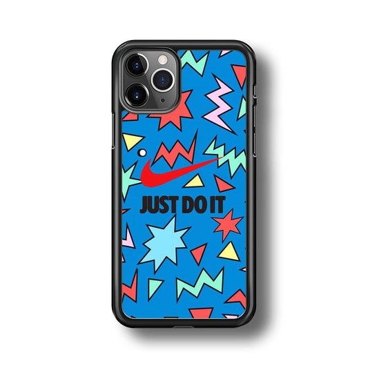 Nike Fireworks iPhone 11 Pro Max Case-Rubber Black (2D Case)-Oxvistore