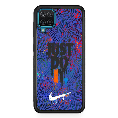 Nike Flaming Magma Samsung Galaxy A12 Case-Oxvistore