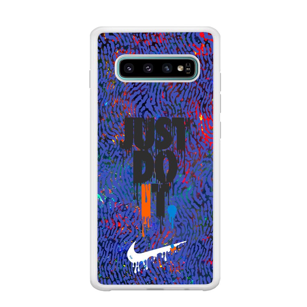 Nike Flaming Magma Samsung Galaxy S10 Plus Case-Oxvistore