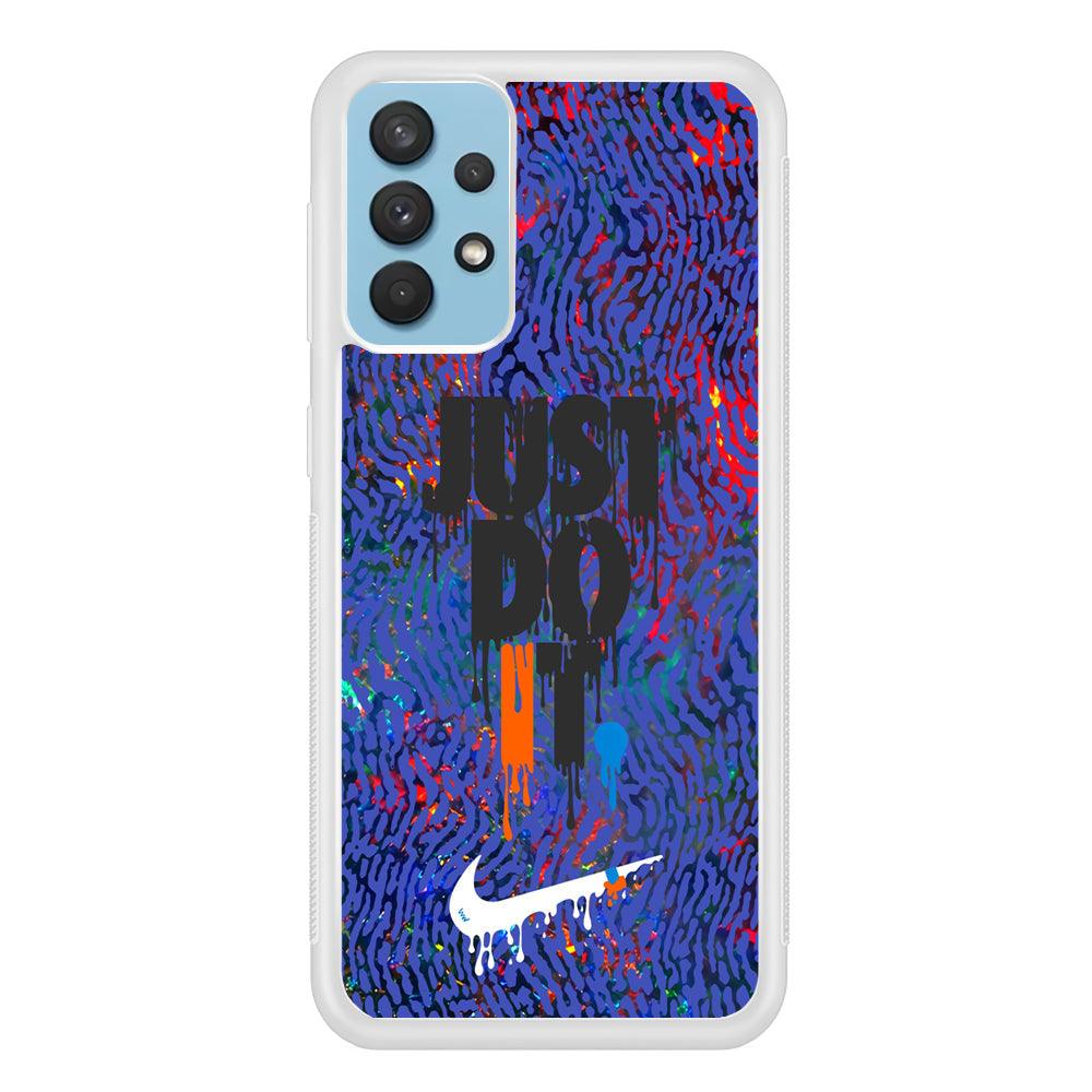 Nike Flaming Magma Samsung Galaxy A32 Case-Oxvistore