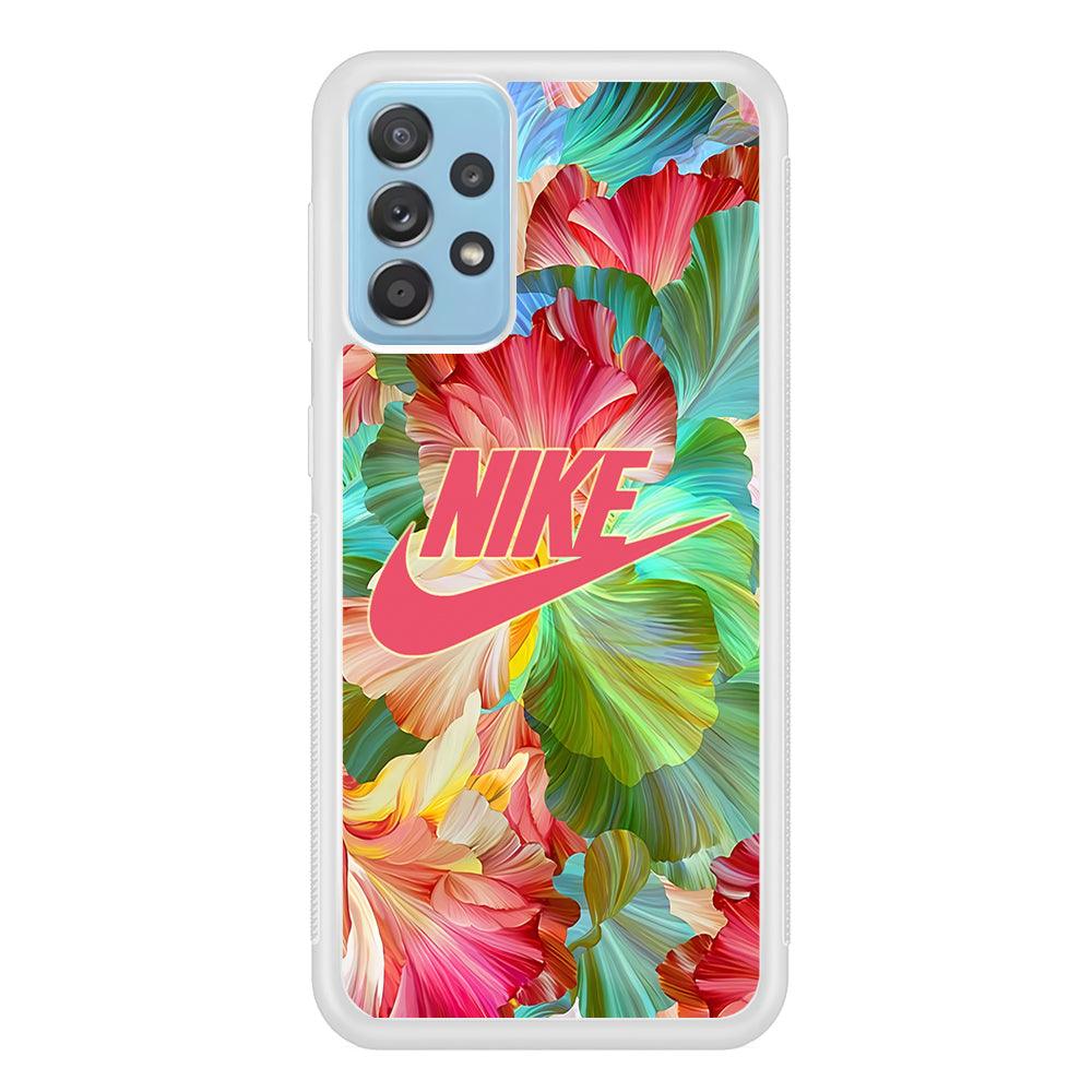 Nike Floral Beauty Samsung Galaxy A52 Case-Oxvistore