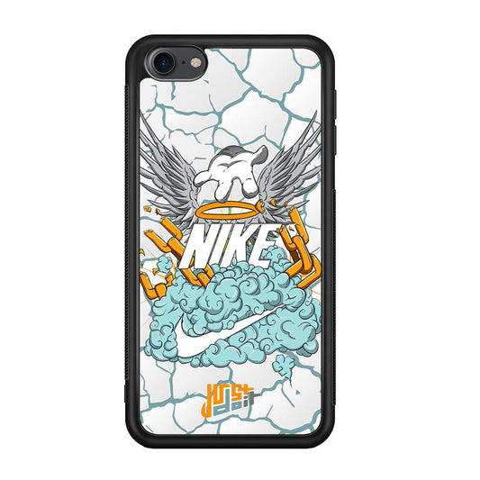 Nike Flying To The Paradise iPod Touch 6 Case-Rubber Black (2D Case)-Oxvistore