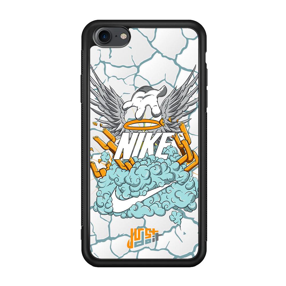 Nike Flying To The Paradise iPhone 7 Case-Rubber Black (2D Case)-Oxvistore