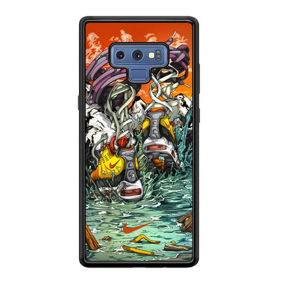 Nike Form of Art Noise Samsung Galaxy Note 9 Case-Oxvistore