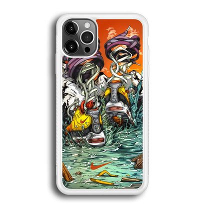 Nike Form of Art Noise iPhone 12 Pro Max Case-Oxvistore