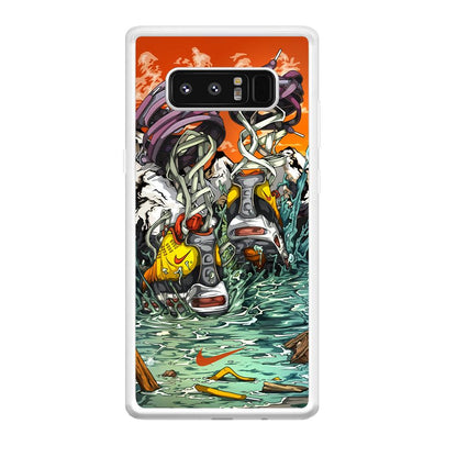 Nike Form of Art Noise Samsung Galaxy Note 8 Case-Oxvistore