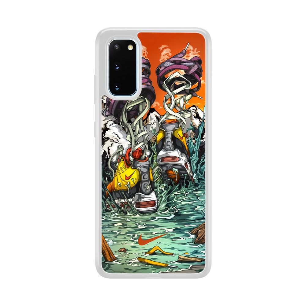 Nike Form of Art Noise Samsung Galaxy S20 Case-Oxvistore