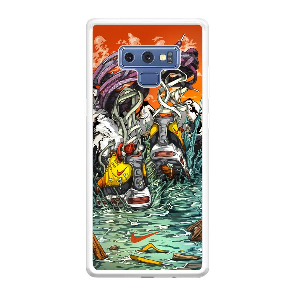 Nike Form of Art Noise Samsung Galaxy Note 9 Case-Oxvistore