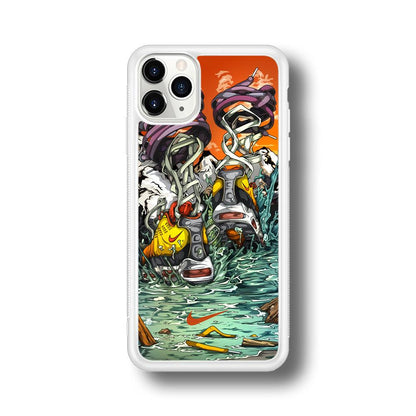 Nike Form of Art Noise iPhone 11 Pro Case-Oxvistore