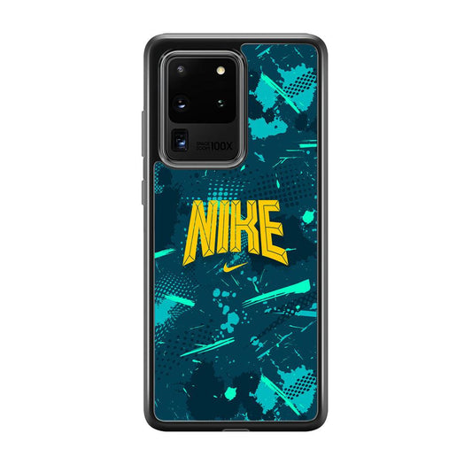 Nike Freedom Vibes Samsung Galaxy S20 Ultra Case-Rubber Black (2D Case)-Oxvistore